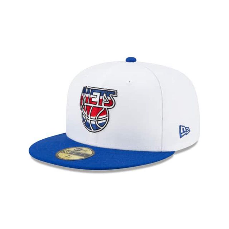 NBA Brooklyn Nets Hardwood Classic Nights 59Fifty Fitted (VLY8647) - Blue New Era Caps